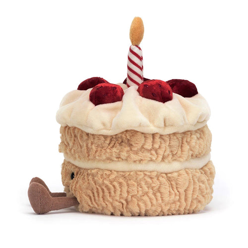 Jellycat Amuseables Birthday Cake – Peluche gâteau d’anniversaire JELLYCAT