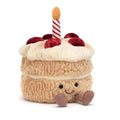 Jellycat Amuseables Birthday Cake – Peluche gâteau d’anniversaire JELLYCAT