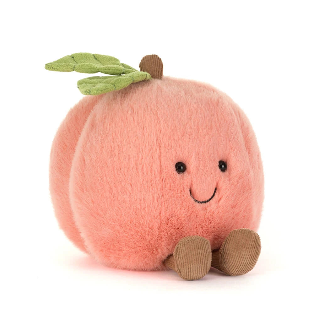 Jellycat Amuseables Peach – Peluche pêche JELLYCAT
