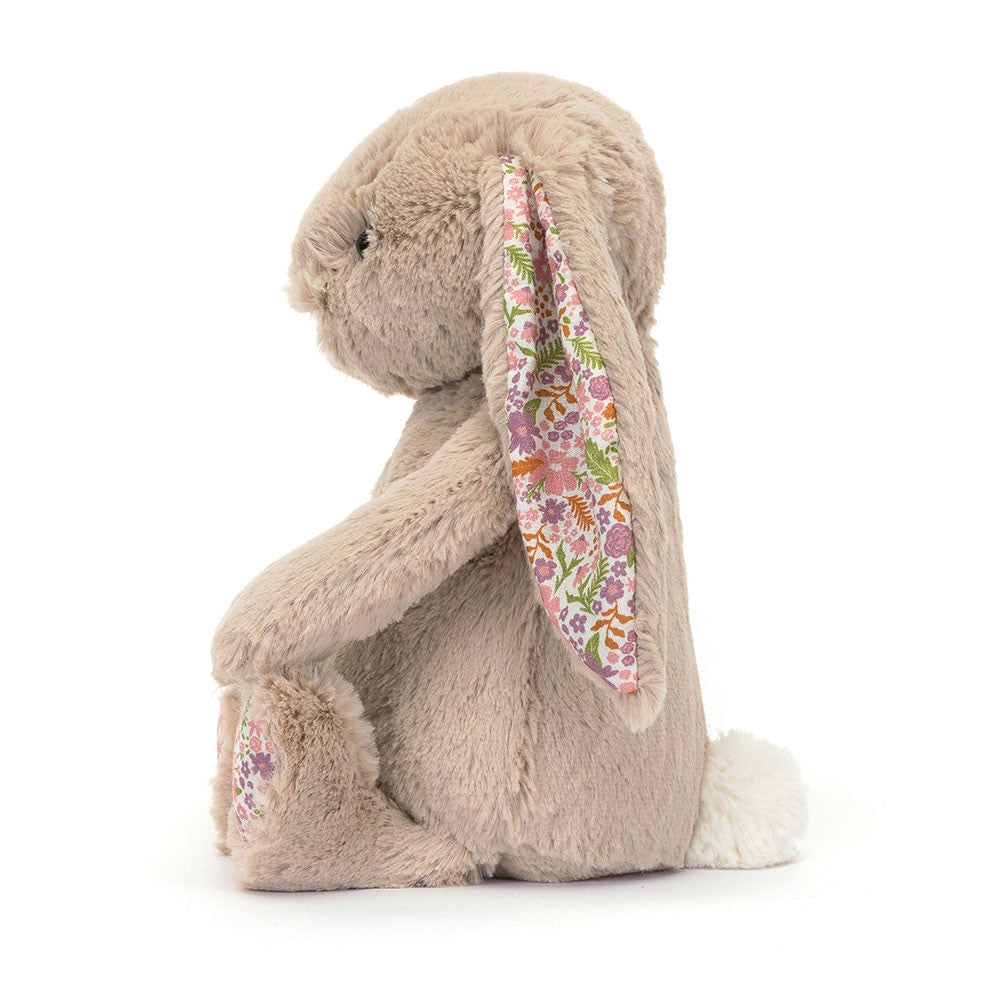 Jellycat Blossom Beige Bunny Petal Original – Peluche lapin fleuri JELLYCAT