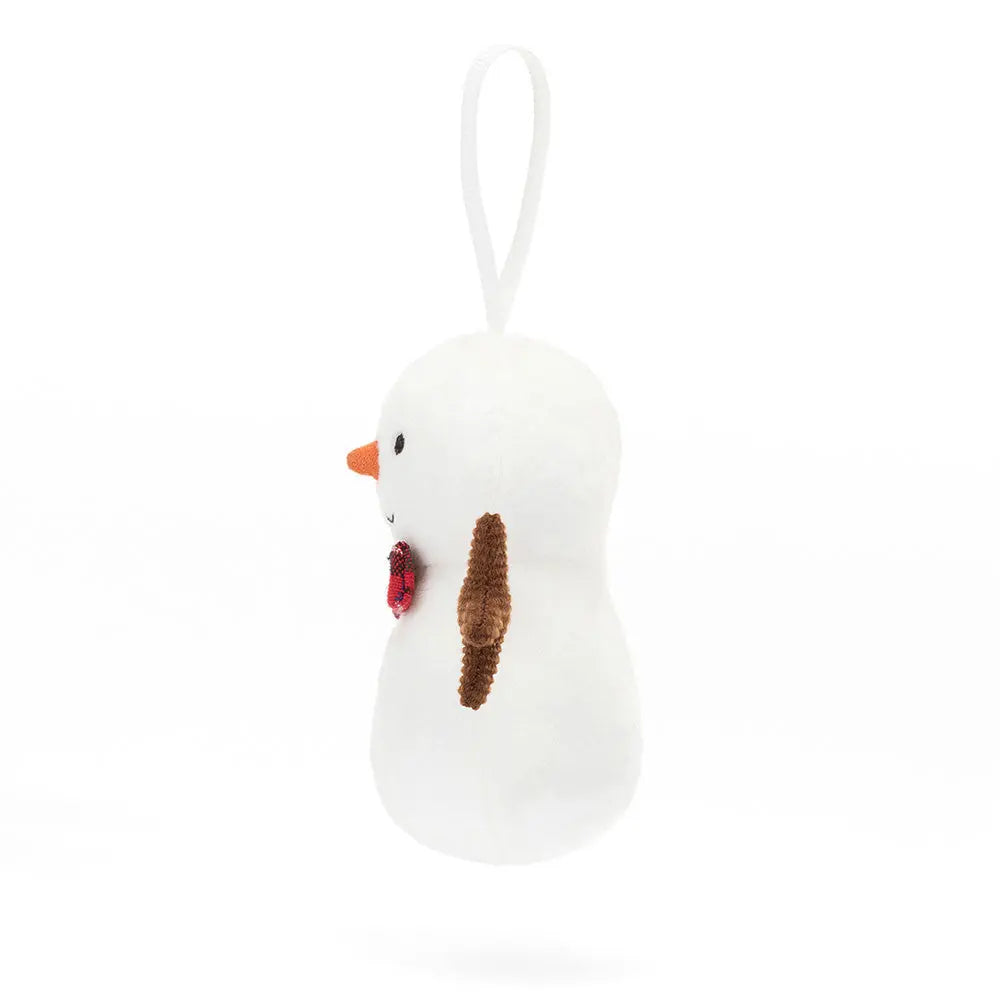 Festive Folly Snowman - Jellycat Plush